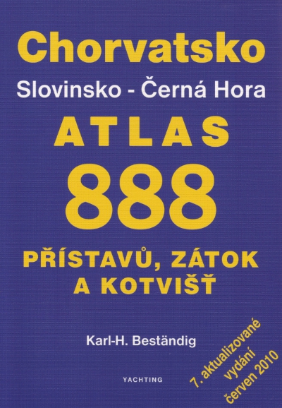 Chorvatsko - 888 ATLAS přístavů a zátok